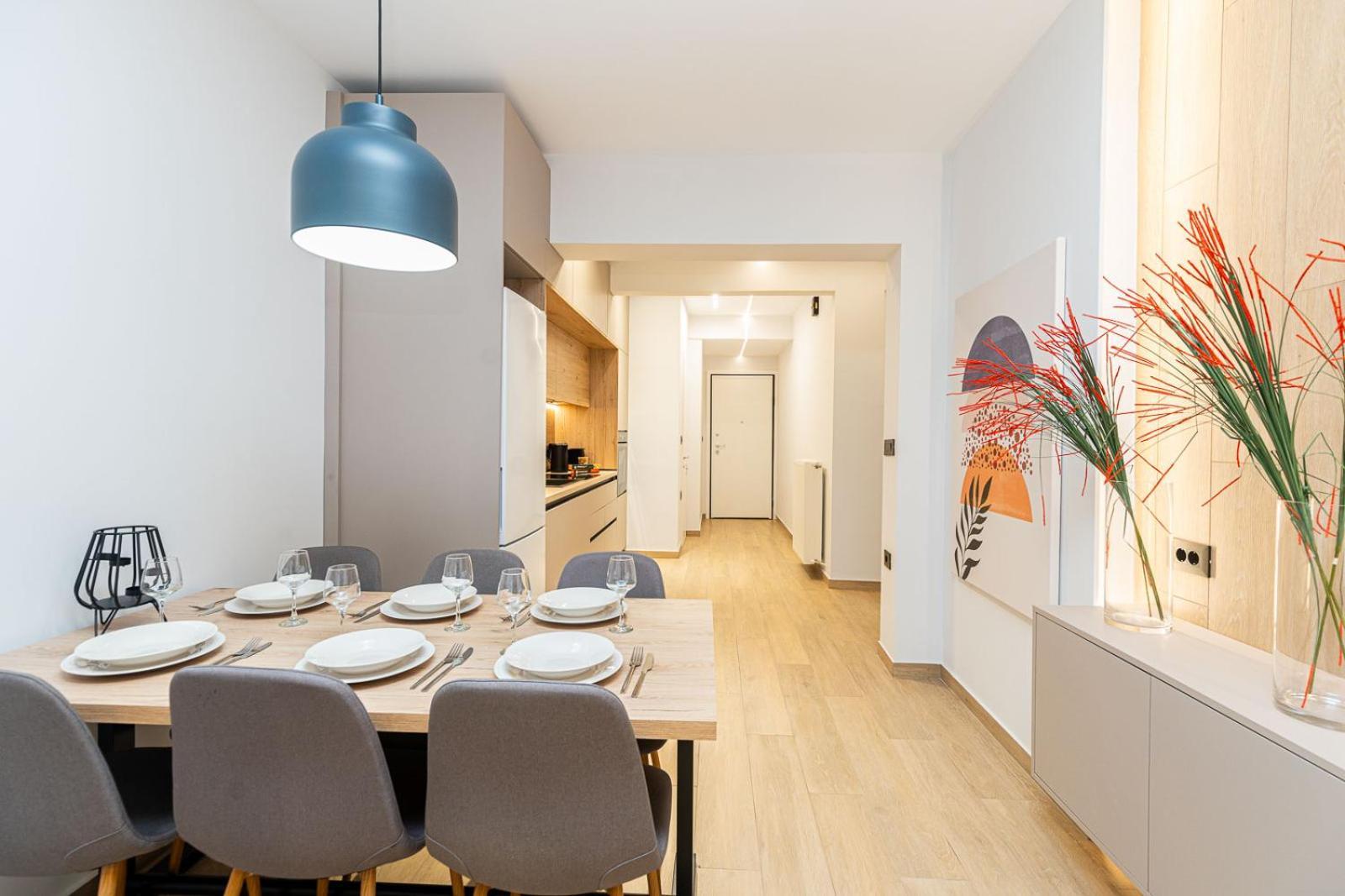 Modern 3 Bedroom Luxury Apartment سالونيك المظهر الخارجي الصورة
