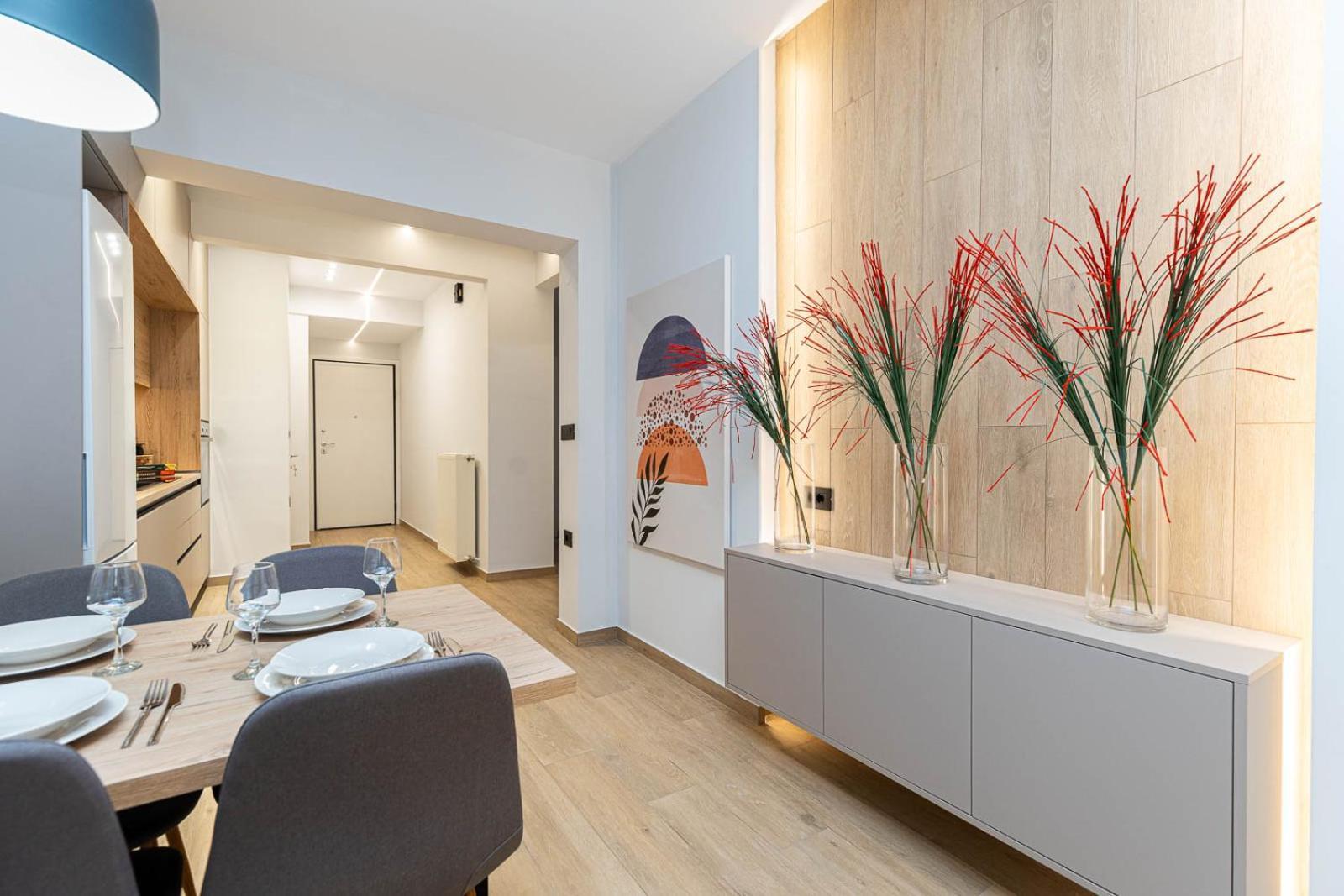 Modern 3 Bedroom Luxury Apartment سالونيك المظهر الخارجي الصورة
