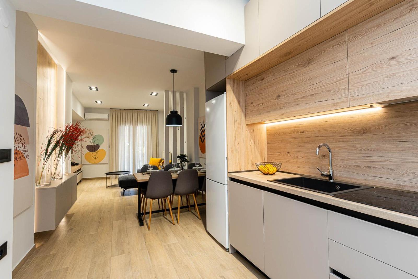 Modern 3 Bedroom Luxury Apartment سالونيك المظهر الخارجي الصورة