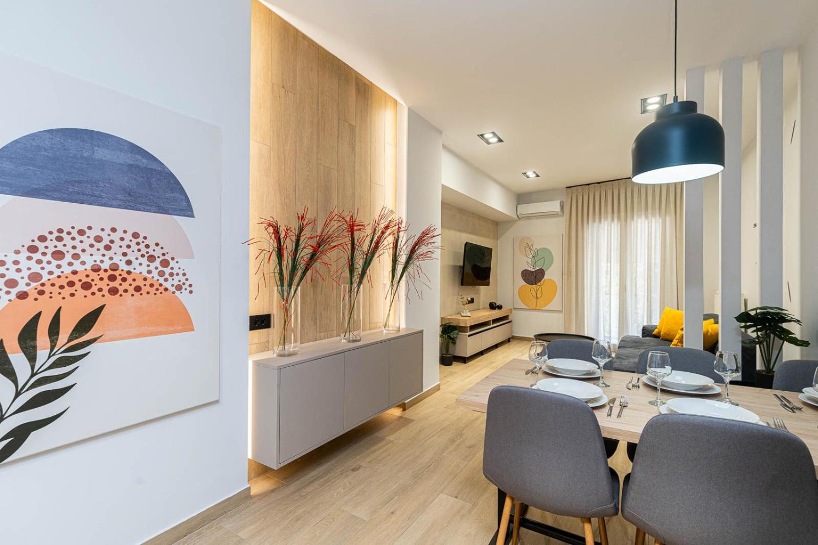 Modern 3 Bedroom Luxury Apartment سالونيك المظهر الخارجي الصورة