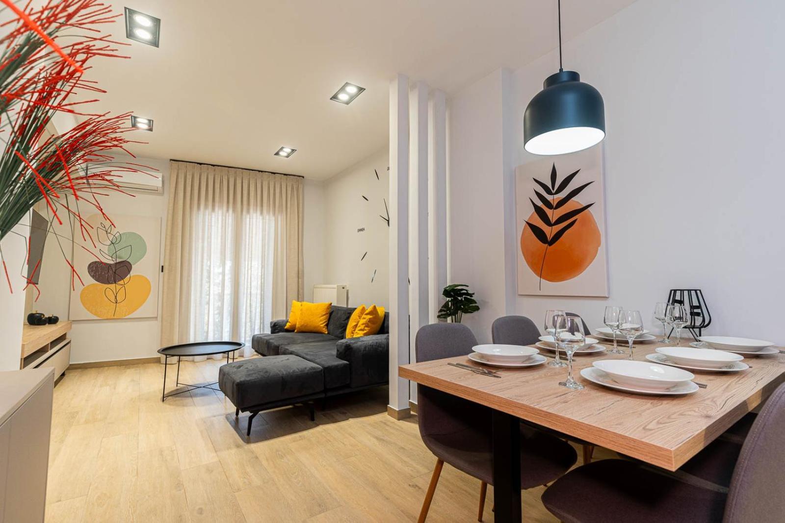 Modern 3 Bedroom Luxury Apartment سالونيك المظهر الخارجي الصورة